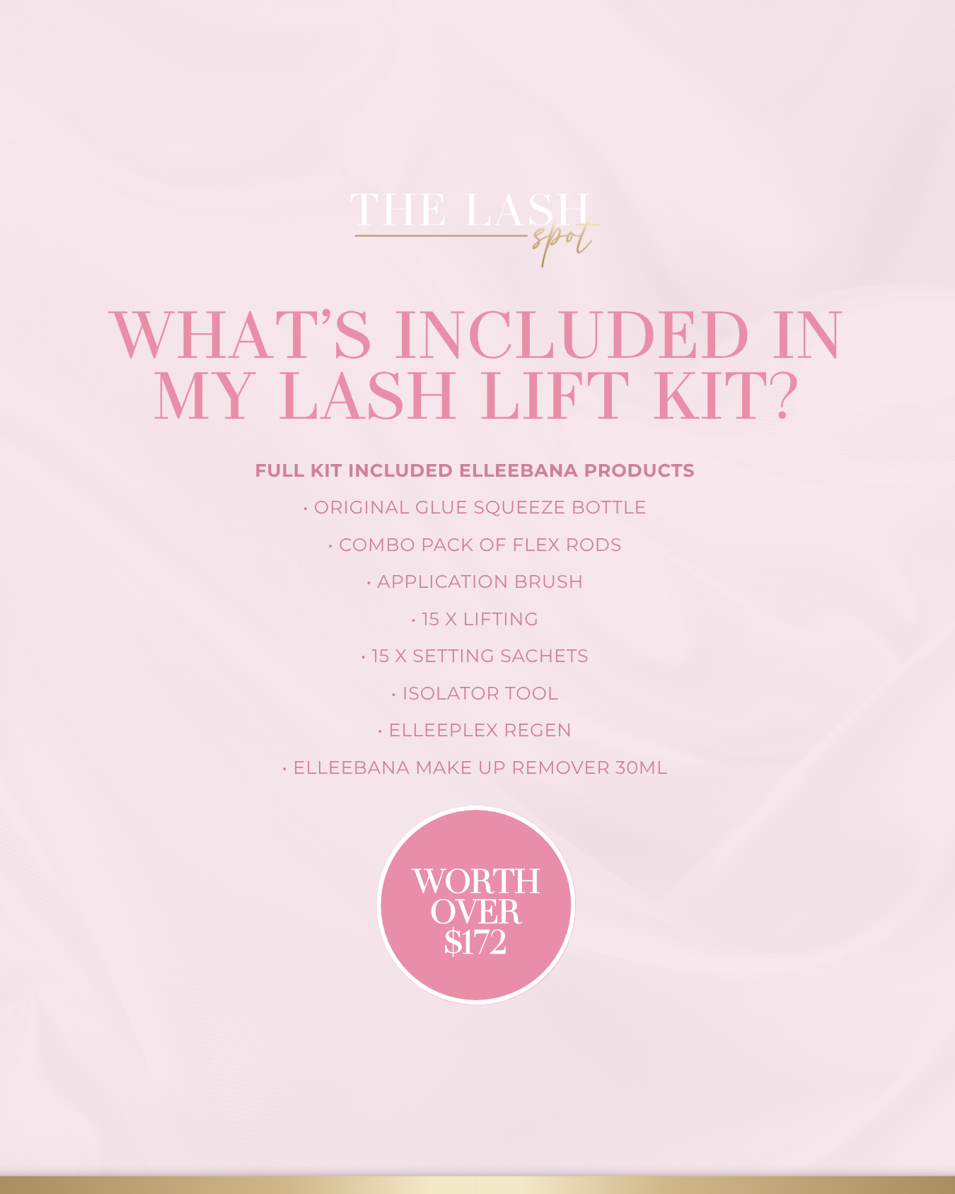 1 DAY IN PERSON LASH LIFT COURSE - GOLD COAST