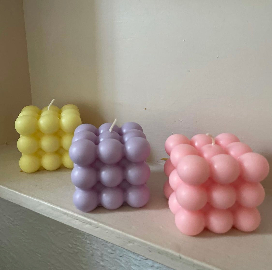 Bubble candle
