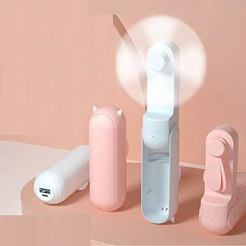 Mini Portable Rechargeable Travel Fan