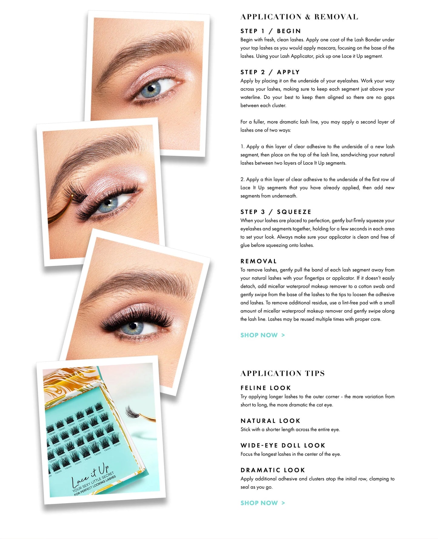 Lace it up Lashes