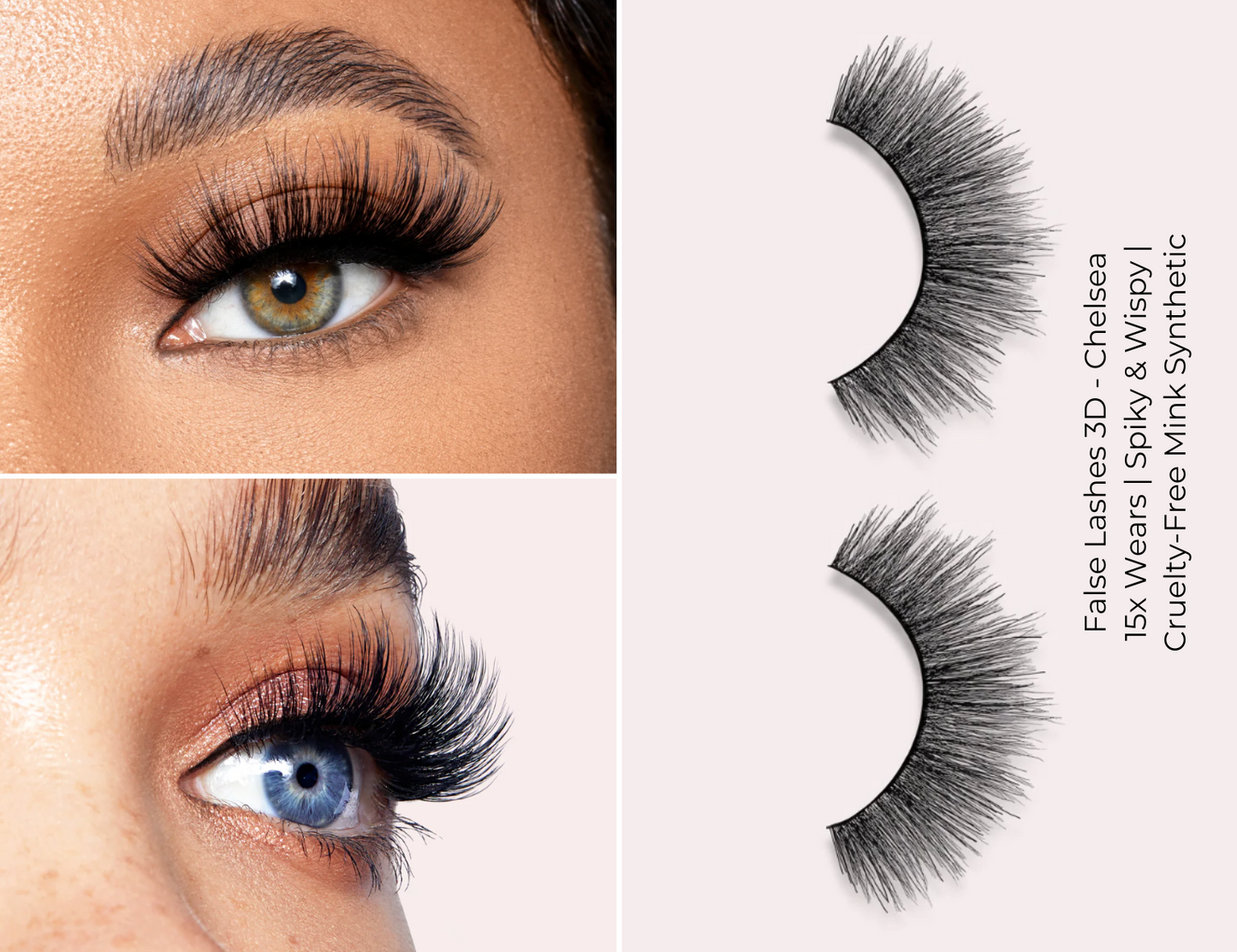 Lash Box LA Faux Mink 3D STRIP LASH