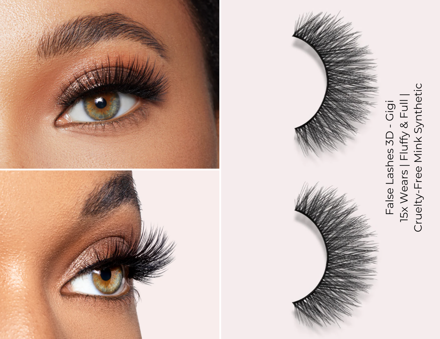 Lash Box LA Faux Mink 3D STRIP LASH