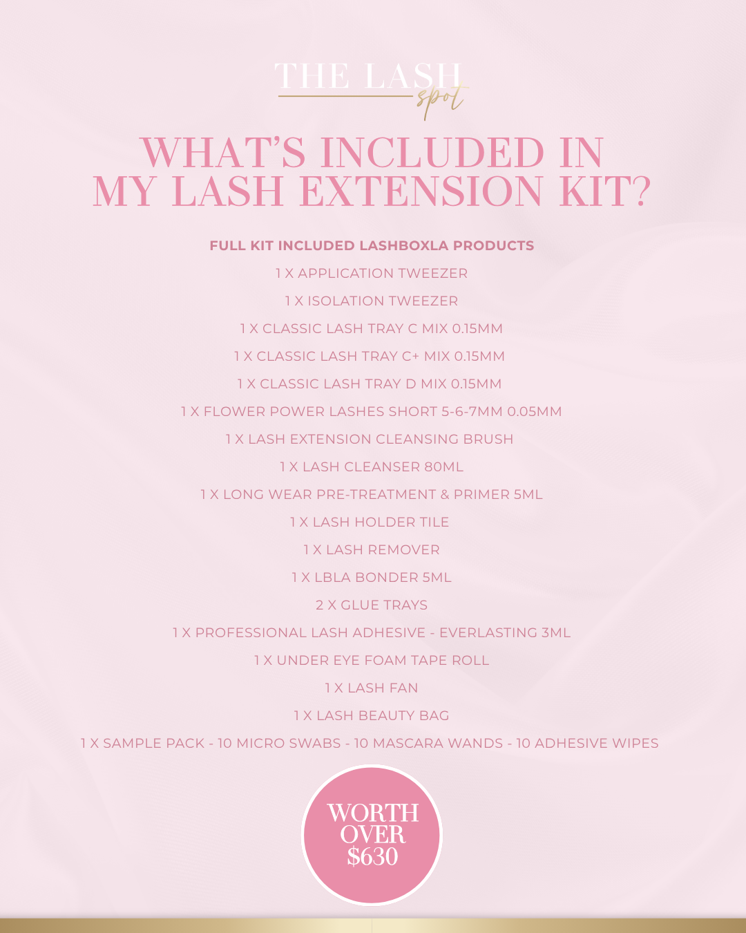 IN PERSON BEGINNER LASH COURSE - GOLD COAST