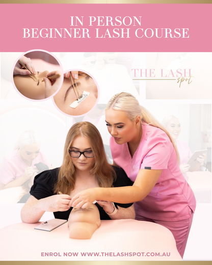 IN PERSON BEGINNER LASH COURSE - GOLD COAST
