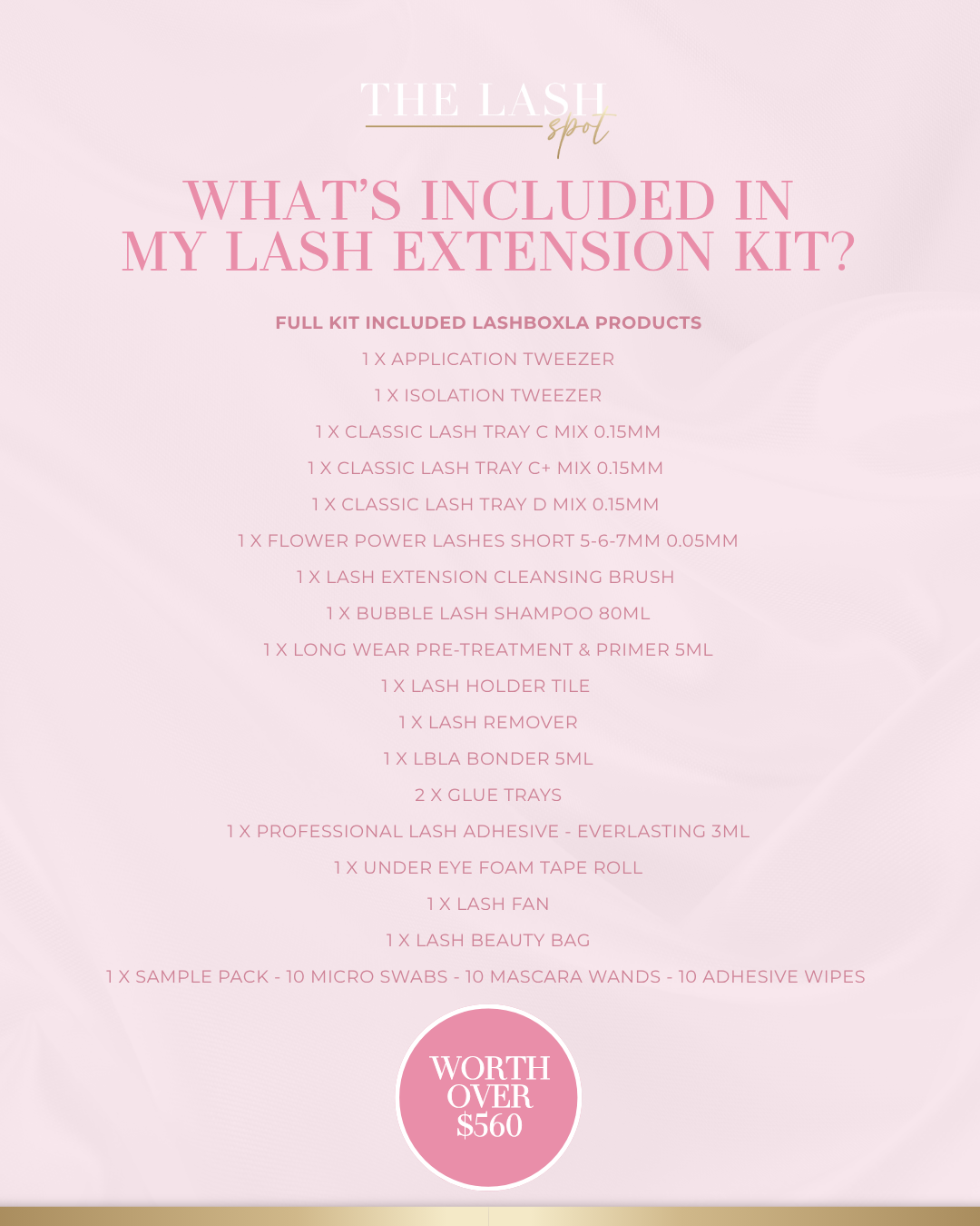 IN PERSON BEGINNER LASH COURSE - GOLD COAST