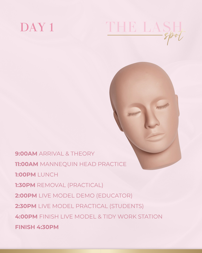 IN PERSON BEGINNER LASH COURSE - GOLD COAST